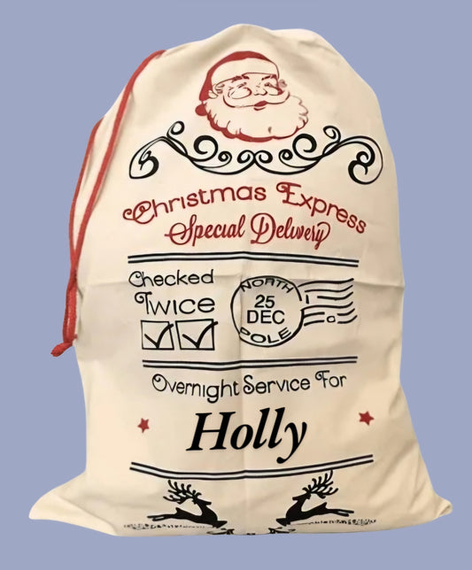 Personalised Santa Sack (Christmas Express)